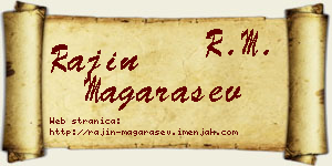 Rajin Magarašev vizit kartica